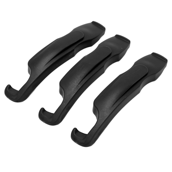 3 stk. Cykel Dækhevn Kit Nylon Dækhevn Pry Bar Cykel Hjul Cykling Reparation Værktøjer Sort
