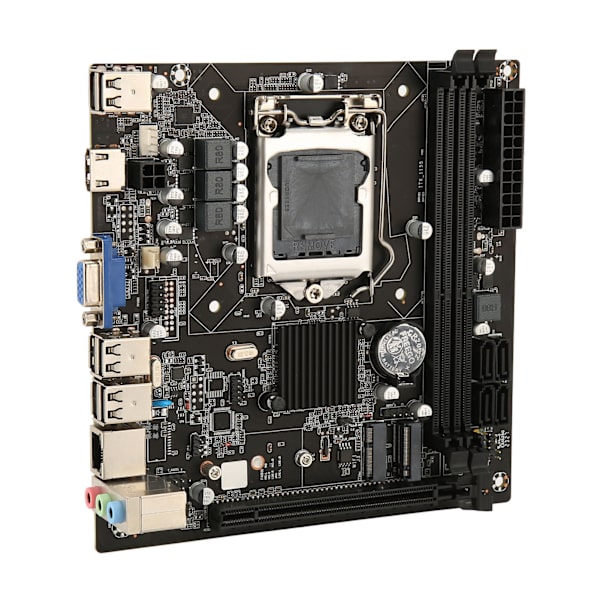 Työpöytäemolevy LGA1155 liitäntä Dual Channel DDR3 4 SATA 2.0 M.2 NVME PCIe 2.0 X16 VGA HD-lähtö ITX-emolevy
