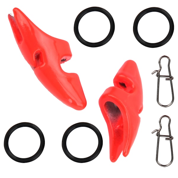 Reke-agnhodebeskyttelse Drop Weights Agnsenk med spenner for fiskeutstyr 25g/0,9oz
