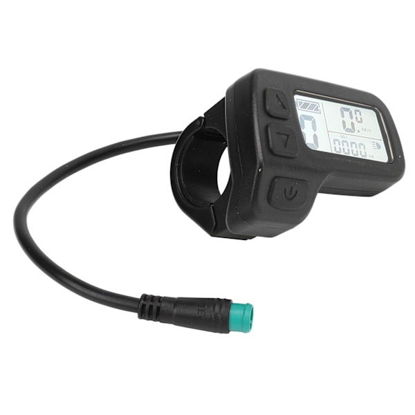 Elektrisk Cykel LCD Display Vandtæt Stik Data Display Måler 24V 36V 48V Universal til Elcykel