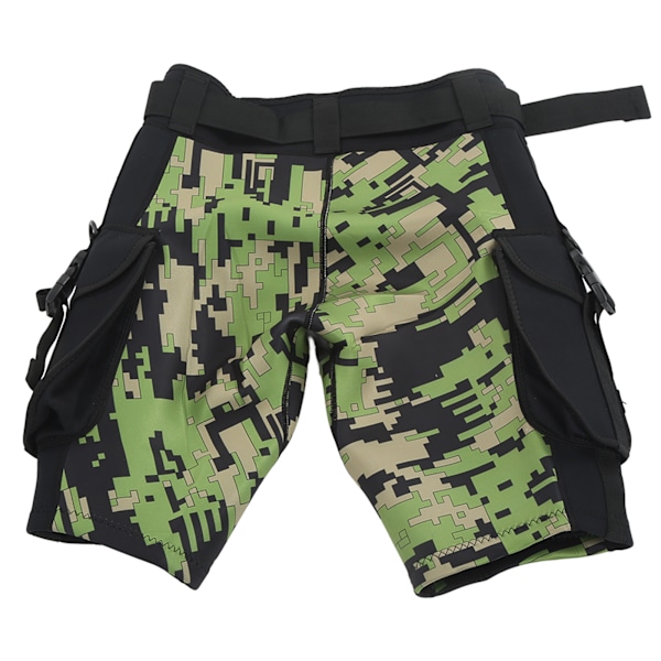 2,5 mm Dykning Våddragt Shorts Solbeskyttelse Hurtigtørrende Tight Badebukser Snorkling Surfing Dykker Shorts XL Længde (51 cm) Talje (90-96 cm)
