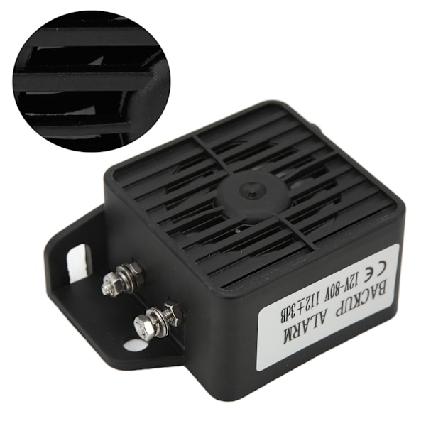 Bilbackuplarm Universal omvänd varningssignal med kraftfull summer DC 12V-80V