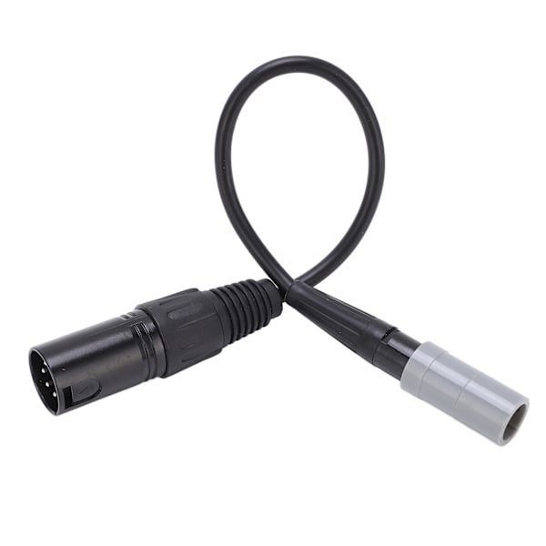 Headset-adapter forlængerkabel 5-polet XLR han til 6-polet LEMO hun til Airbus Aviation-hovedtelefoner