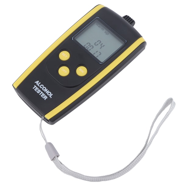Breathalyzer Bärbar Laddningsbar Luftblåsande Alkoholtestare Beröringsfri Hög noggrannhet för säker bilkörning