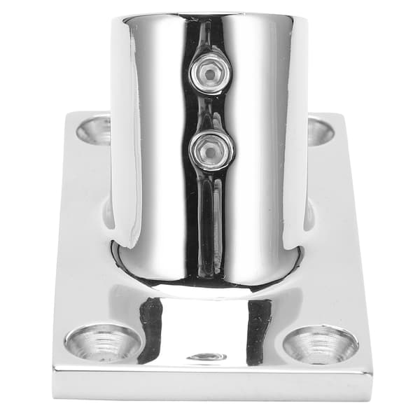 【NX】Båt Rekkverk Base Fitting Rustfritt Stål 60 Grader Rektangulær Båt Rekkverk Fitting 22mm/0.9in