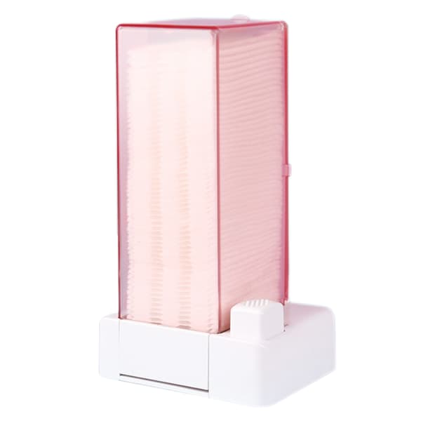 Automatisk dispenser Kompatibel med bomullsdynor Tryck ut Makeup Bomullshållare Dispenser Kosmetisk bomullsdyna Organizer