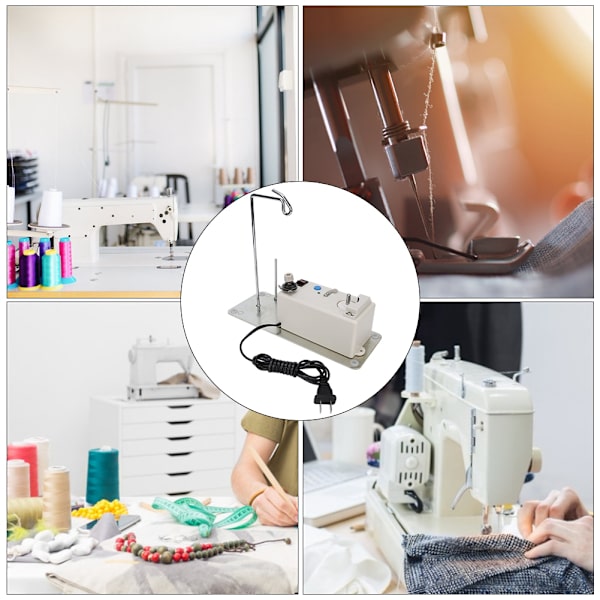 Automatisk trådhållare för spolupprullare Universal för sömnads-/datorbroderimaskin CN 220V