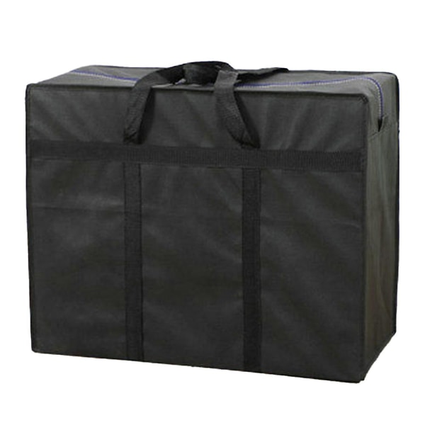 Flyttebag Bagasjeveske Studenthybel Pakkepose Tote Bag black