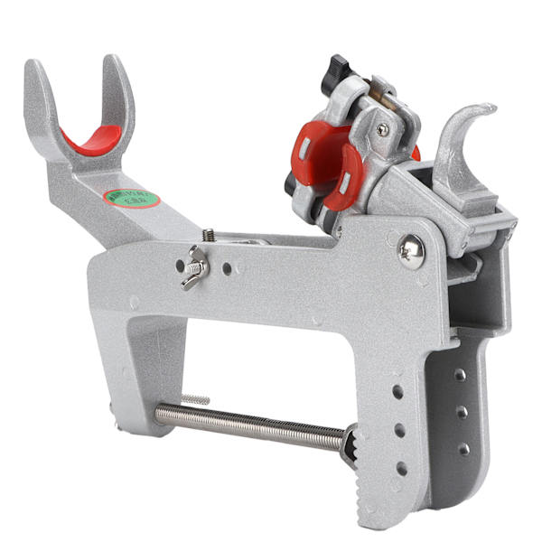 Båt Fiske Stang Holder Stativ 360 Grader Rotterbar Aluminium Legering Modifikasjon for 15‑55mm/0.6‑2.16in Stang