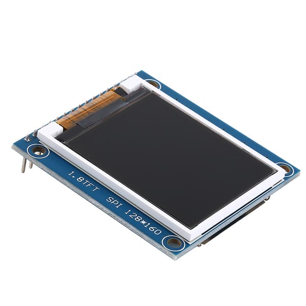 1,8 tommer TFT Seriel LCD-farveskærmmodul med PCB SD-stik kompatibel med 1602-interface