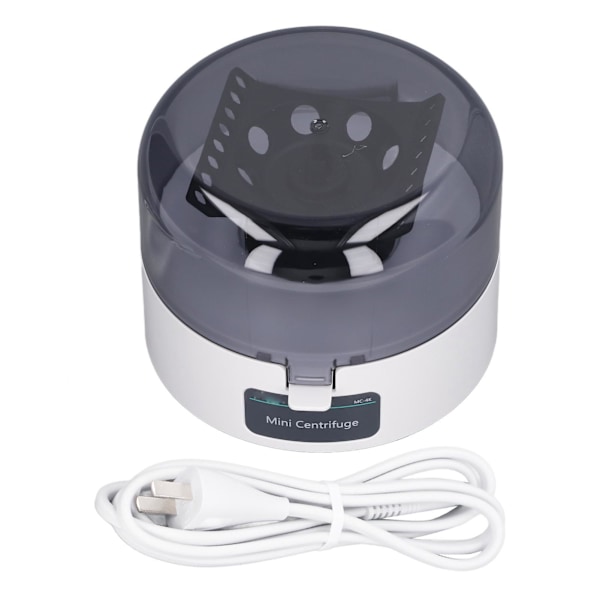 Mini Centrifuge Videnskabelig Variabel Hastighed 4000rpm Laboratoriebord AC100‑240V US-stik