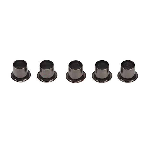 100 STK Metalnitøjer Runde Indre Hul Gennemføringshuller DIY Læder Håndværk Tilbehør 6 mm / 0.24in