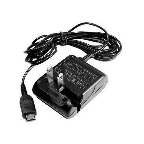 1x Nintendo Gameboy Advance Gba Micro Power -adapteri Musta seinälaturi Power