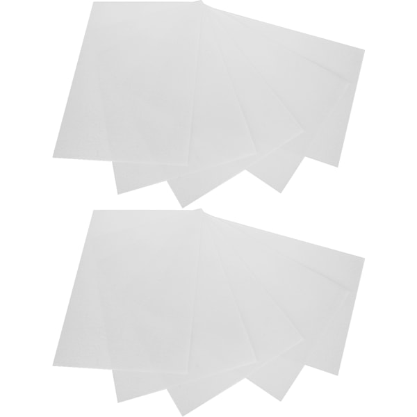 10 st 0,3 mm värmekrympande ark Filmer Papper för handmålade DIY Hantverkssmycken Nyckelring Att göra barngåva