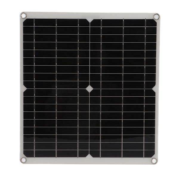 Solcelle Batterilader 50W Foldbar Monokrystallinsk Solcellepanel Strøm Backup til Bil Båd Motorcykel