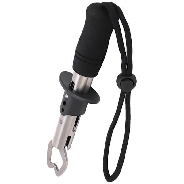Fish Lip Gripper Rustfritt stål Fiskegriper Fiskeholder Leppeklemme Fiskeverktøytilbehør