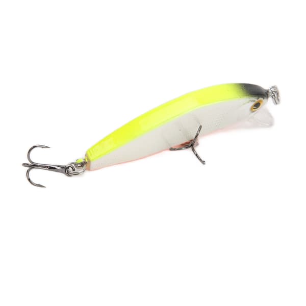 Fiskedrag Mini Deep Diving 3D Ögon Minnow Fiskedrag Crankbaits för Sötvattensfiske 2#