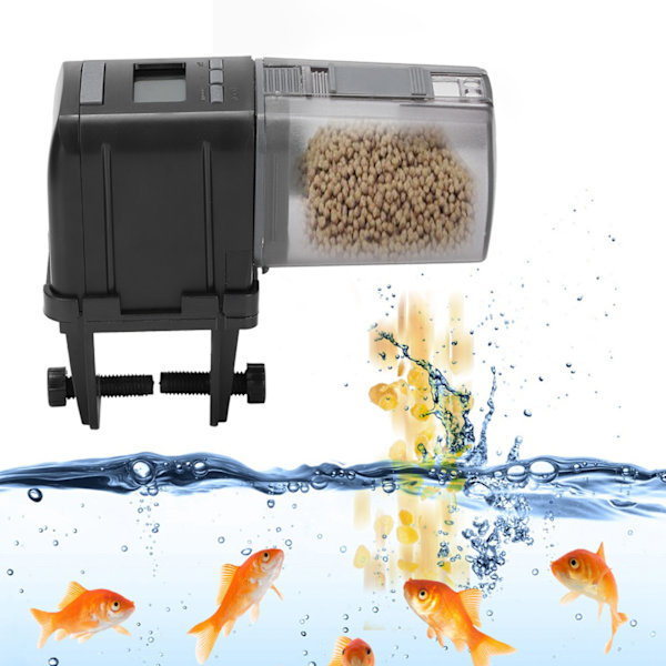 ZY-520FD Automatisk Fiskedam Akvarium Mater Timer Intelligent Matdispenser Matingsenhet