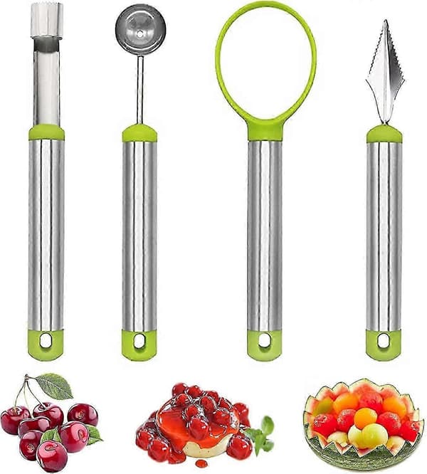 4-delat fruktverktygsset Fruktskärknivsset