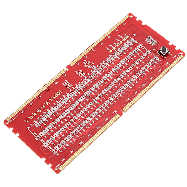 DDR5 Memory Tester Luminous Diode Säker Hållbar Stabil Desktop Minnestestare för minnesdatorreparation