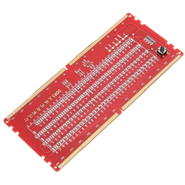 DDR5 Memory Tester Luminous Diode Sikker Holdbar Stabil Desktop Memory Tester Kompatibel med hukommelsescomputerreparation