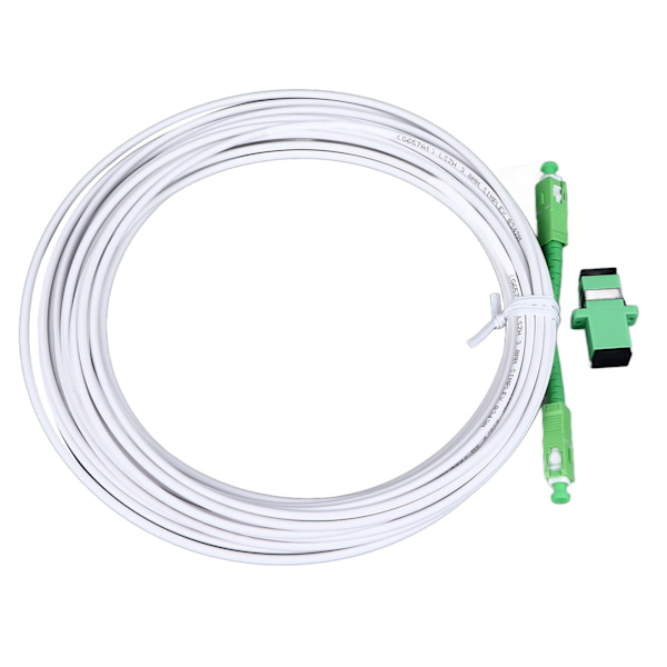 Optisk modemforlengningskabelsett Armored Single Mode SC Patch-kabel med flenskontakt for FTTH FTTB FTTP SC APC 10m / 32.8ft