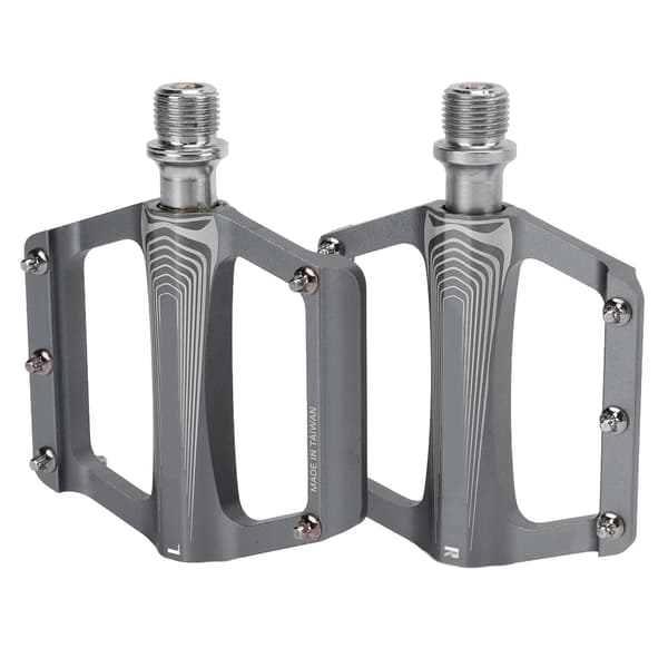 Enlee Cykelpedaler Aluminium Legering DU Leje Flade Pedal til Vej Mountain Bikes Titanium