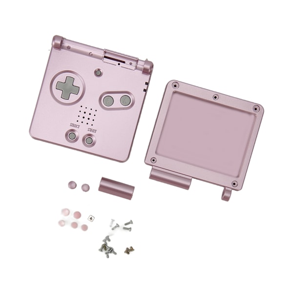 Spillkonsollskall for GBA SP Erstatning Fullt Hus Skall med Knapper for Gameboy Advance SP Lilla