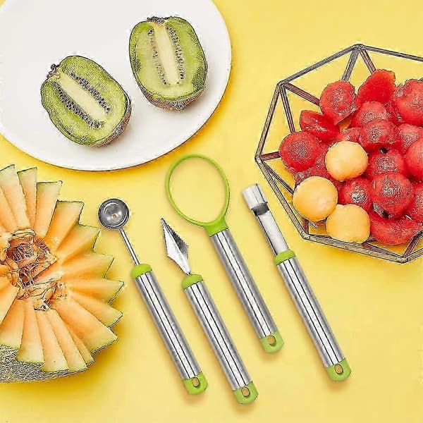 4-delat fruktverktygsset Fruktskärknivsset