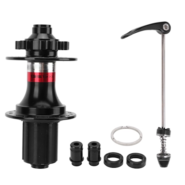 32-håls mountainbike bakre skivnav 4 lager 9-13-växlad cykel skivbromsnav 135x12mm