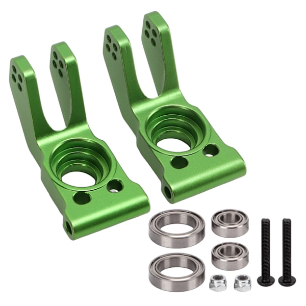 1 Par/set Metall Bakaxel Säte för ARRMA Typhon 1/10 Fjärrstyrd Bil Uppgraderingsdelar Grön