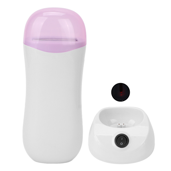 Hårborttaksvoksvarmer Bærbar Avtakbar Rask Smeltende Voks Epilator Depilator Maskin Hvit 100g EU-Plugg 220V