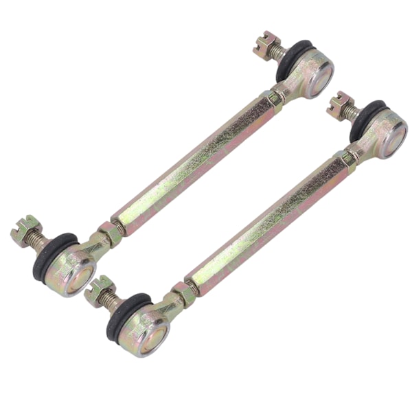 2 st Tie Rod Ball Joint M10 10mm Gänga Stål Legering Sway Bar End Set för 50cc 70cc 90cc 110cc ATV Fyra Hjuliga Quad