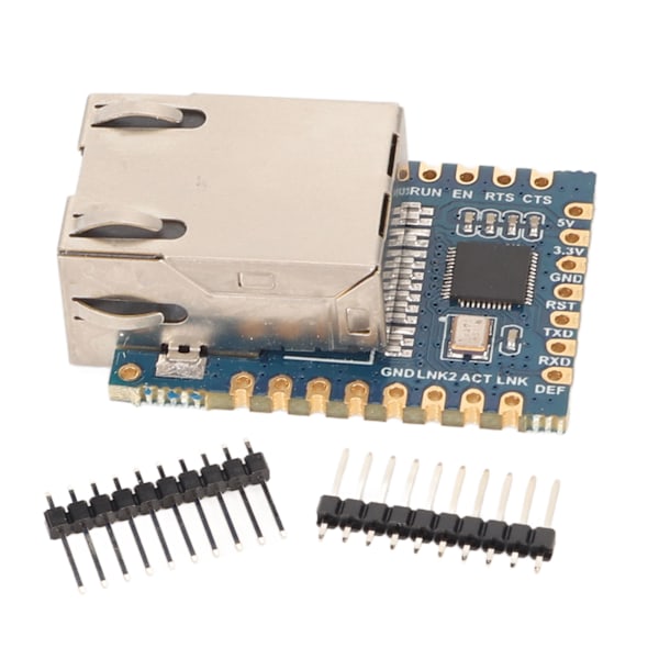 TTL UART till Ethernet Mini-modul Stöd för ETHERNET IP TCP UDP HTTP ARP LCMP DHCP DNS Höggradigt Integrerad Ethernet-modul