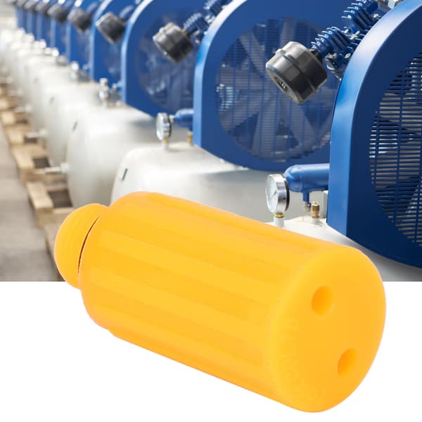 【NX】5 stk 9 mm oransje pustestang ventilhette luftkompressorpumpe tilbehør