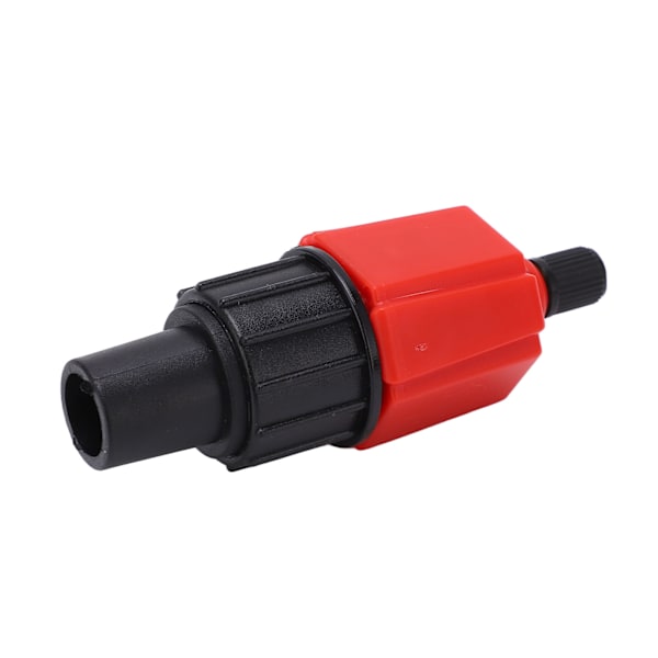 Båtluftventil Adapter Kompressor Luftventil Konverter Luftpumpe Adapter for Kajakk Oppblåsbar Båt Flåte Padle Brett (Kobling 1) Rød