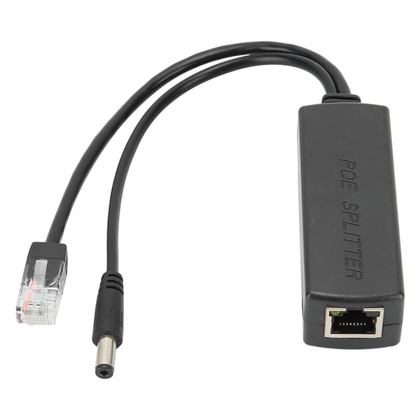 48V til 12V POE Splitter Høykvalitets standard POE-adapter Strømforsyning Kompatibel med telefon