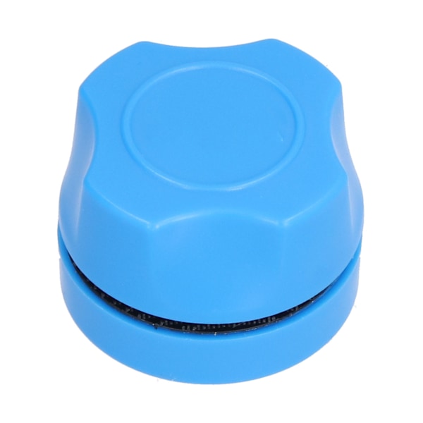 Mini Fish Tank Magnetic Cleaner Akvarium Alger Borttagning Rengöringsborste Glas Scrubber Blå