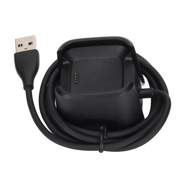 Lader USB Ladeledning Dokkingsstasjon for Fitbit Versa Smartklokke 1m Kabel Lengde