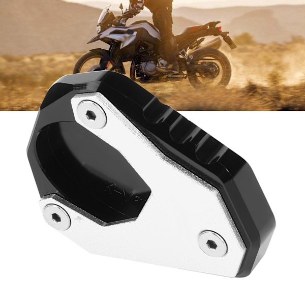 Motorcykel CNC Sidostöd Förlängningsplatta för Kawasaki Versys/KLE 650 15-18