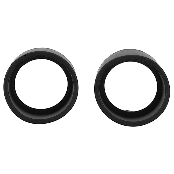 2 stk 36 mm diameter gummi okularbeskyttelse Tilbehør beskyttelse for stereomikroskop (skrå vinkel)