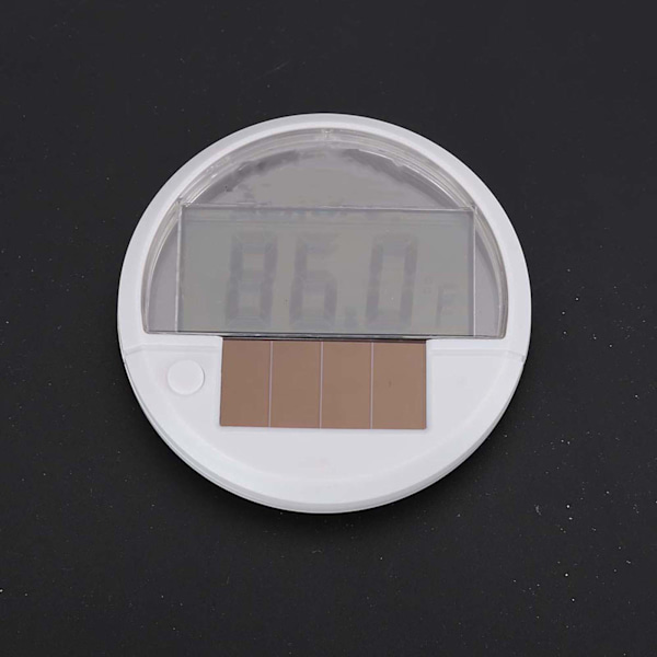 Fisktanktermometer Extern LED-akvarium Högprecisionstemperaturmätare Sänder solenergi digital display