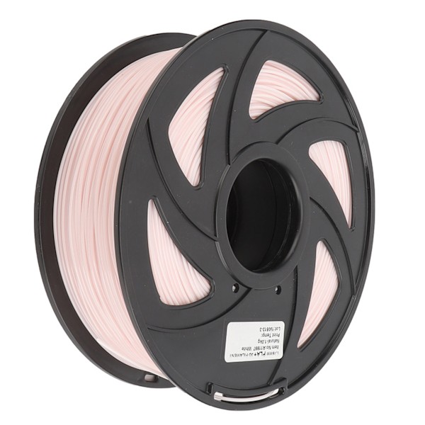 3D-printer filament Lang hudfarvet PLA Printmaterial Forbrugsvarer 1,75 mm 1KG