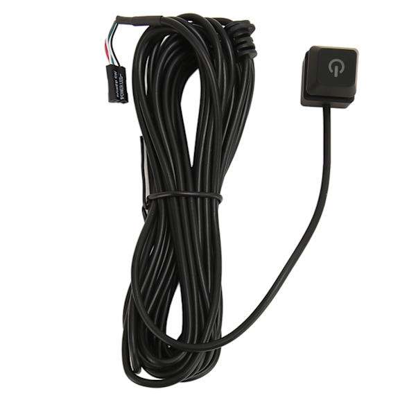PC Power Button Extern Flexibilitet PC Power Switch Strömförsörjning Styradapter Kabel Dator värdknapp 5 meter/16,4 fot