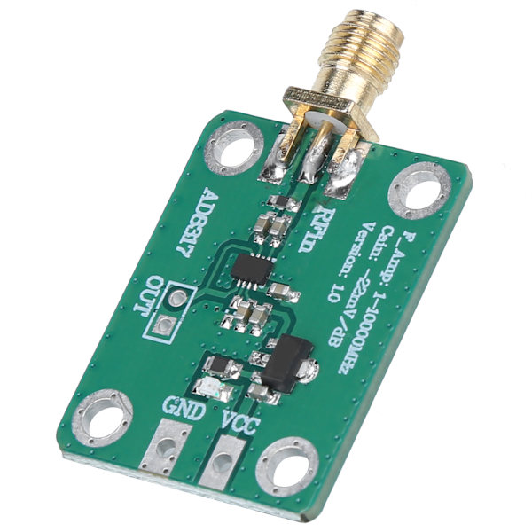 AD8317 logaritmisk detektor RF-signallogg uteffektmätare 1M-10000MHz styrenhet