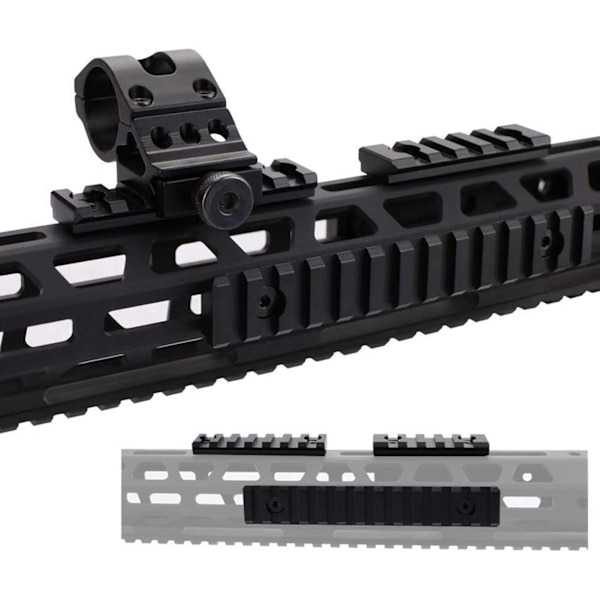 M Lok Picatinny Rail 5 7 9 11 13 Slots Mlok Scope Mount Weaver Nylon Picatinny Side Rail