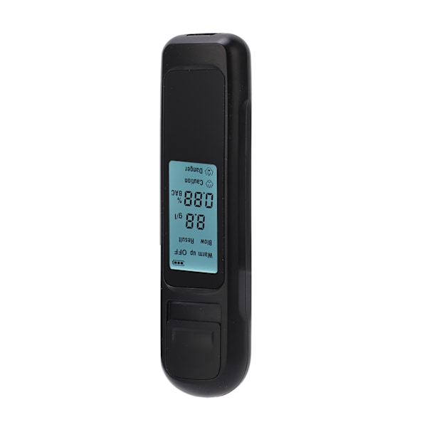 Breathalyzer Breath Tester Meter LED Digital Display Exakt bärbart testverktyg