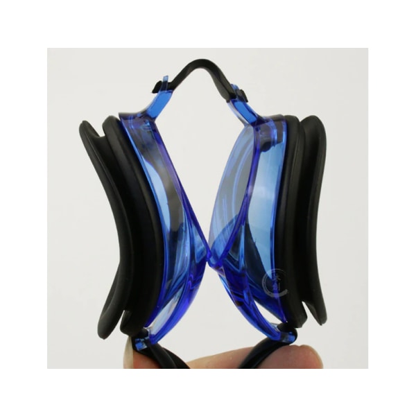 Svømmebriller til mænd/kvinder, polariseret anti-dug UV-beskyttelse