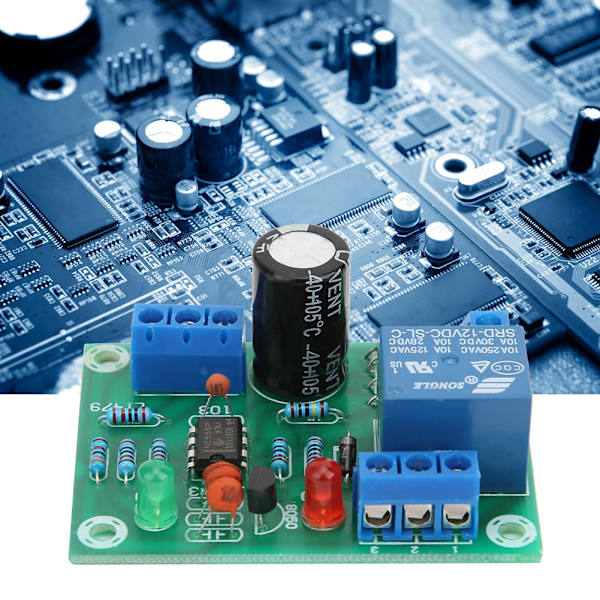 Vattennivåomkopplare vätskesensor Styrenhet DIY-modulsats Elektriskt tillbehör DC 12V