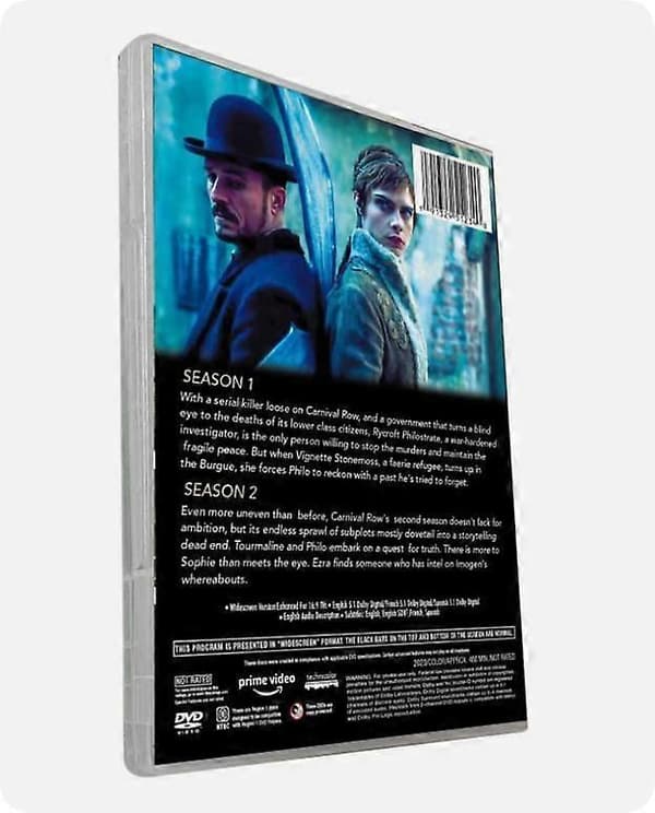 Carnival Row Sæson 1-2 (6-Disc DVD Box Set) NY